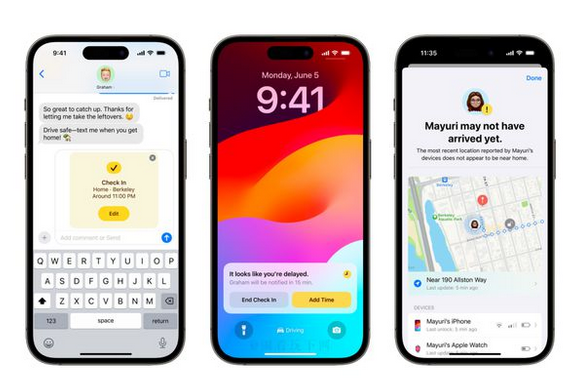 威海苹果维修站分享如何在iPhone上使用平安确认功能 