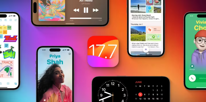 威海苹果手机维修分享苹果 iOS / iPadOS 17.7.1 正式版推送 